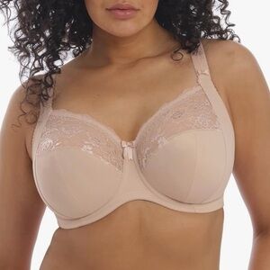 NWT Elomi Womens Morgan Banded Bra Sahara 40E